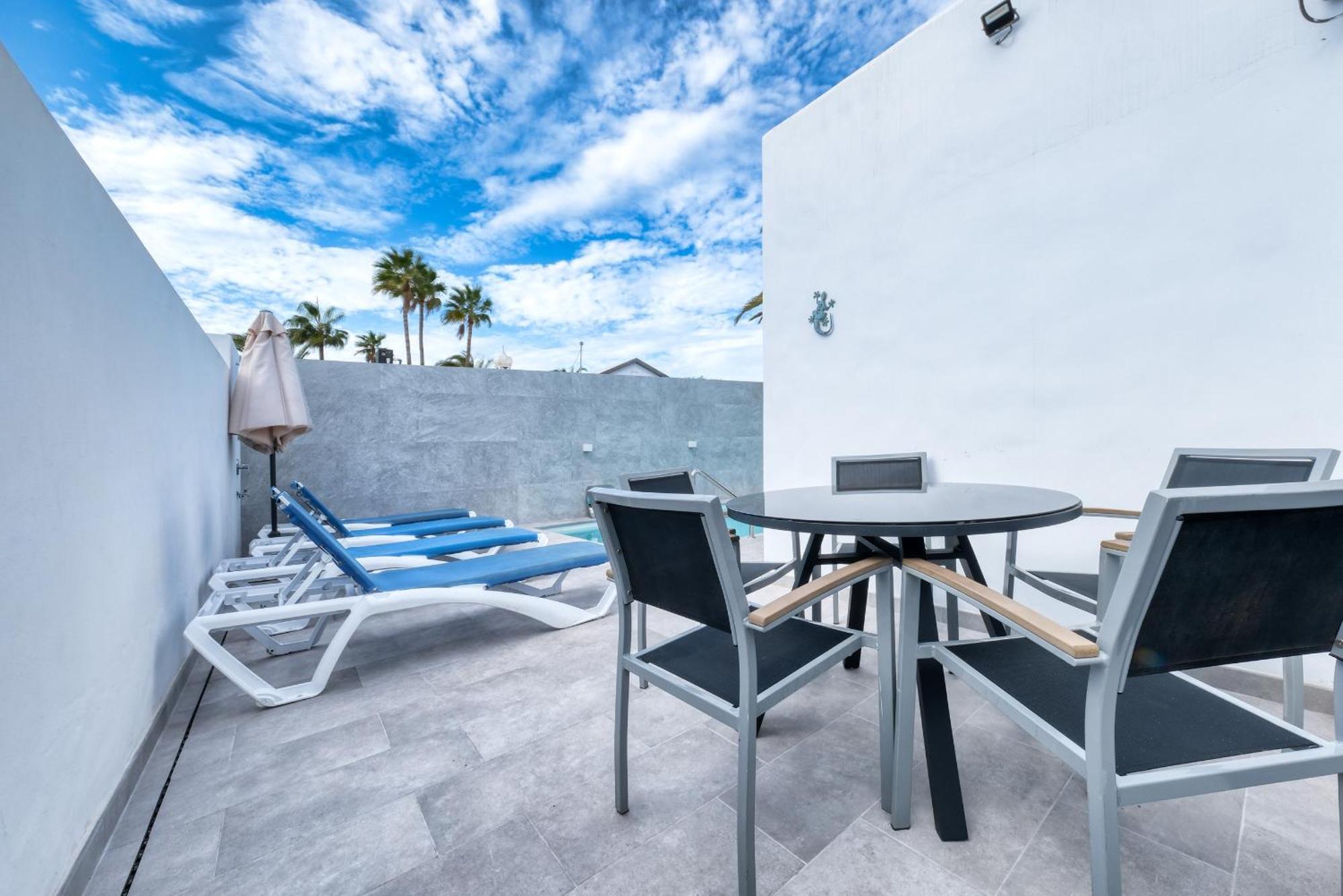 Вилла Casa Eva With Private Pool Пуэрто дель Кармен Экстерьер фото
