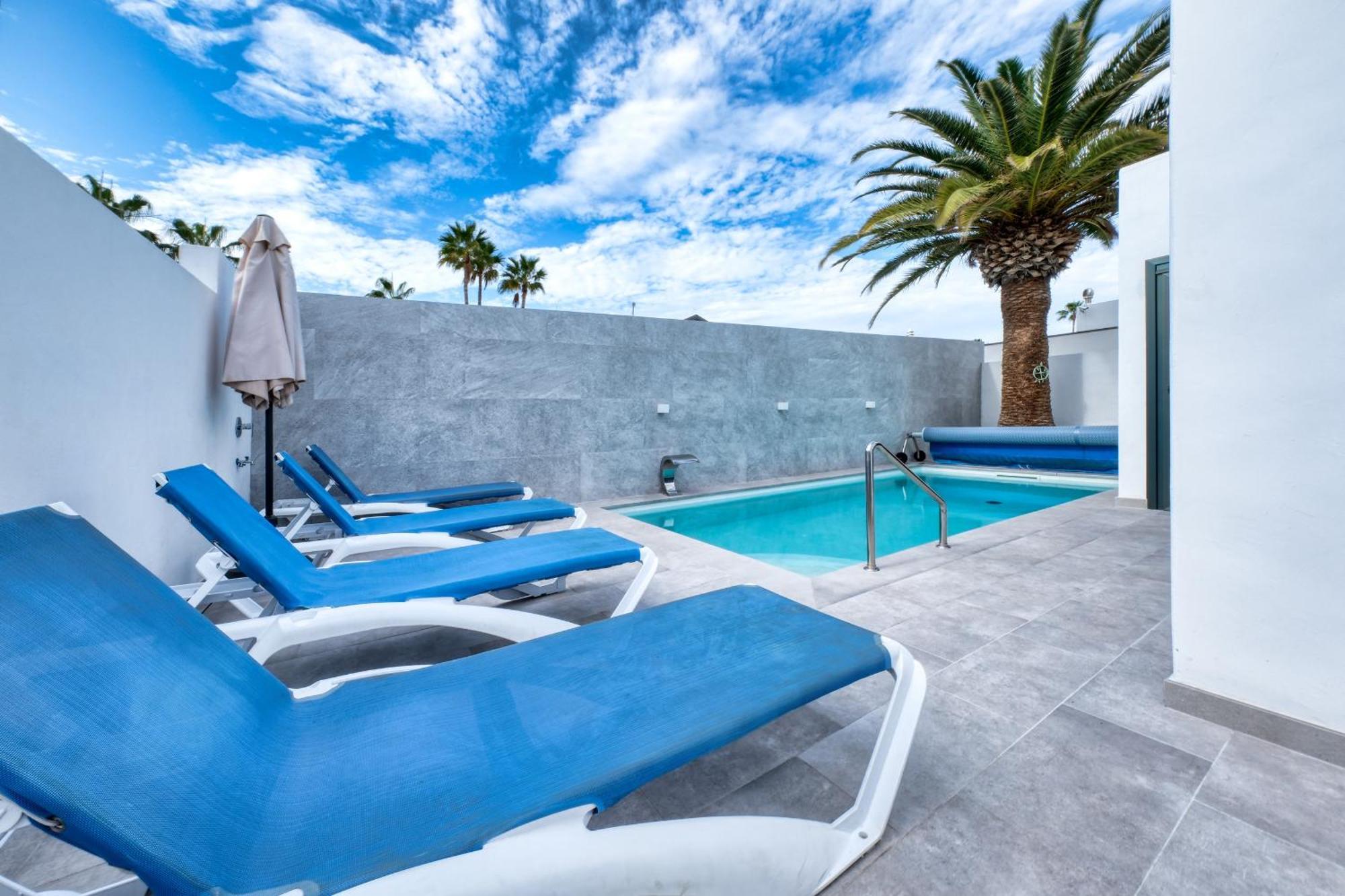 Вилла Casa Eva With Private Pool Пуэрто дель Кармен Экстерьер фото